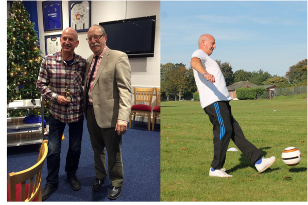 Lancing Wanderers Walking Football Club - PLAYER OF THE YEAR 2015